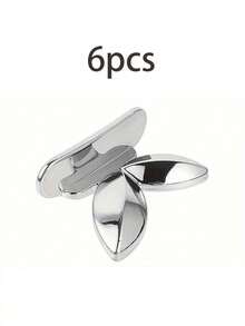 6 piezas Elevador de asiento de inodoro - Asas adhesivas, superficie antideslizante, operación higiénica y conveniente de la tapa del inodoro, palanca sanitaria, respaldo adhesivo resistente (color aleatorio) - Multicolor - Ver 11