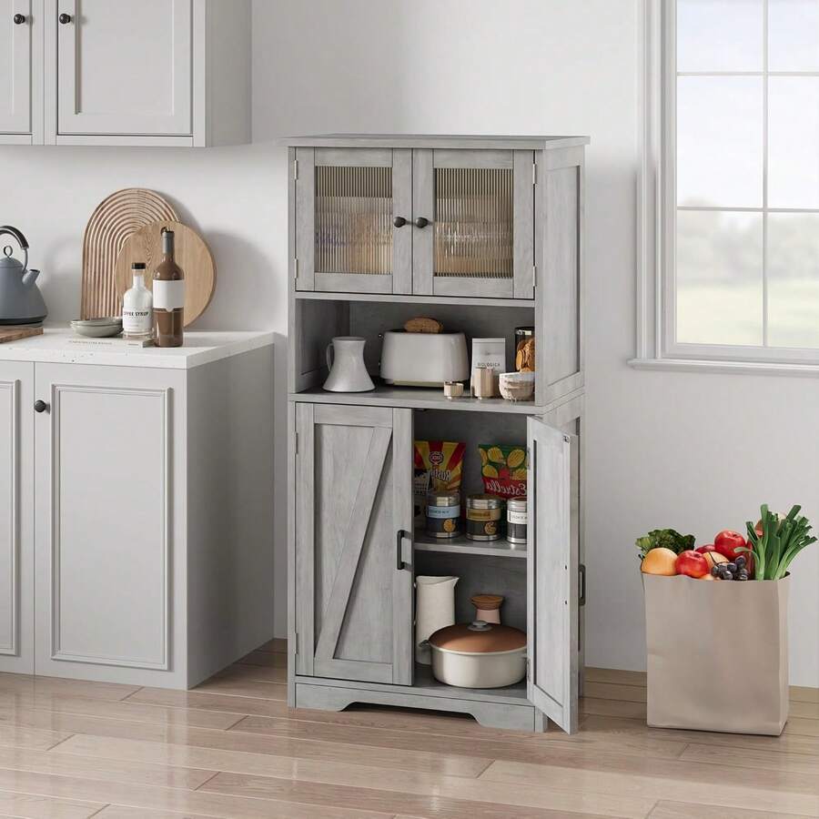 Cabinets - Grey - View 1