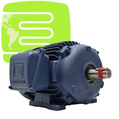 Motor Elétrico 1CV 4P B3V Mercosul – Para Compressores, Bombas e Máquinas (BND8003026)