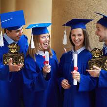 毕业现金礼盒，惊喜存钱罐，透明袋礼品，适合儿童和成人，内含50个透明袋 - 以趣味的方式给您的亲人送上现金礼物 - 黑色 - 查看 9