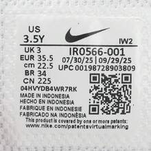 Nike Youth COURT BOROUGH LOW CH (GS) Casual Low-Top Sneakers IR0566-001 - Black and White - View 8