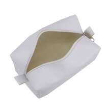 Unisex Spacious Toiletry Bag For Carrying Travel Items And Accessories, Including Makeup. - 白色 - 查看 4