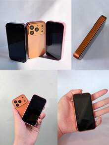 SERVO 17SE 迷你智能手机，Android 9.0 系统，双卡双待，2GB+16GB 存储，3.0 英寸高清屏幕，支持 3G WCDMA 网络，便携式小巧手机 - 粉色 - 查看 2