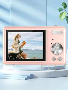 1 Pc CCD HD 48 Million Pixels, 2.7K HD Video,4K Mega Pixels,16x Zoom Digital Camera Entry-Level Mini Card Machine, Including 32G Memory Card + Card Reader - Camera + 32G Memory Card - View 4