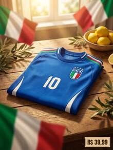 Italy Team Jersey, Blue, New Season 2026/27 World Cup - 藍色 - 查看 2