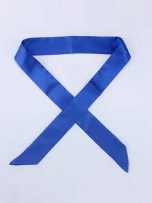 1 pieza Bufanda de mujer de unicolor, adecuada como chal, accesorio para la cintura, bufanda larga para viajes, exteriores y uso diario - Multicolor - Ver 13