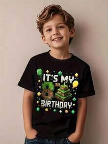 Young Boys T-Shirts - Black - View 12