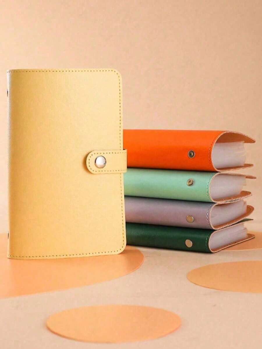 Cash Storage Notebook With Banknotes And Stamps Photos, Large Capacity Storage Space, Envelope Challenge Binder, Money Saving Challenge Book With Envelopes, Successful Money Saving Goal Achievement Envelope Challenge Binder, Multi-Functional Portable Loose-Leaf Storage Organizer, School Supplies, Back To School Essentials