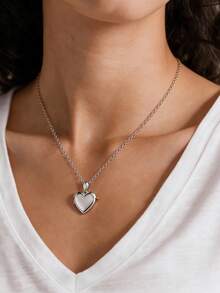 Customized Personalized European And American Cross-Border Color Photo Necklace, Mother's Day Gift, Valentine's Day Gift, Birthday Anniversary Gift, For Friends, Classmates, Graduation, , Family, High-End Gift, Southeast Asia,Jewellery For Ladies ,Boho Statement - Style 1 - View 11