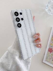 1pc Polka Dot Pattern Lens Protector Case Compatible With Samsung, Nothing, Pixel, INFINIX, Apple, Xiaomi Redmi - Multicolor - View 1