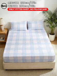 Bộ ga trải giường in họa tiết 2/3 món (1 bộ ga trải giường + 1/2 vỏ gối không kèm ruột gối), Tấm bảo vệ nệm thoải mái, thân thiện với da, Tấm phủ nệm in họa tiết, Mềm mại, Thoáng khí, Nhiều kích cỡ, Phù hợp với giường đơn/đôi/nữ hoàng/vua, Có thể giặt máy, Trang trí nhà cửa, Trang trí phòng ngủ - Nhiều màu - Xem 24