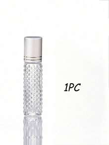 1/4 Pcs Botol Roller Kaca Bening Tebal Warna Perak, Wadah Travel 10ml Isi Ulang yang Dapat Digunakan Kembali Anti Bocor dengan Bola Roller, Pipet, Kepala Pompa & Corong - Set Botol Roller Kaca untuk Sampel dan Pencampuran Isi Ulang, Desain Bergaya dan Sederhana, Cocok untuk Penggemar Aromaterapi, Parfum Travel, Minyak Esensial dan Minyak Tubuh - MultiWarna - View 14