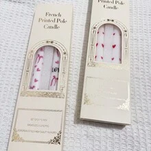 Bộ 2 nến (1 hộp) hình trái tim nón dài, màu hồng, dài 9,84 inch, sáp đậu nành, không khói, dùng trang trí tiệc cưới, tạo không khí ấm cúng, hình trái tim đen, hình trái tim đỏ, nến hồng, nến trắng, nến tạo không khí lễ hội, nến ngày Valentine, nến dễ thương và vui nhộn. - Nhiều màu - Xem 16