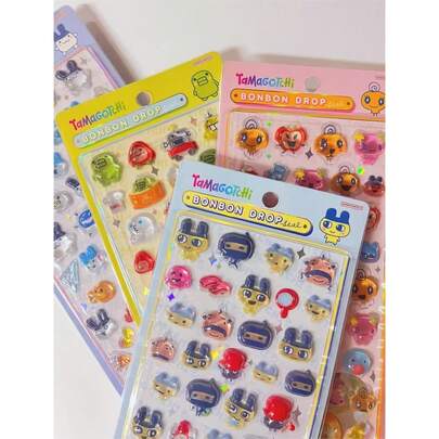 Sega 1张主题贴纸，适用于笔记本电脑、笔记本、手机壳装饰DIY，生日、圣诞礼物，手机壳贴纸，生日装饰，哥特风格手机壳贴纸