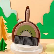 Desktop Broom/Living Room Countertop Cleaning Small Dustpan Combination/1 Set Household, Student, Pet Small Brooms - Multicolor - View 13