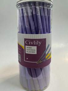 200pcs/Can Premium Large Pre-Formed Cone Shapes (Cones), Individually Packaged As Disposable Tubular Products (Uncoated), Available In Multiple Colors, Slow Burning, Easy To Roll, Suitable For Christmas, Parties And Home Use - Holiday Color Design, Holiday Supplies | Holiday Design | Easy To Roll Cones - Purple - View 5