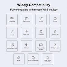 VAORLO USB-C 3.0 Type-C 4-Port Multi-Function USB Hub Adapter, OTG Compatible For Huawei Pro 13/15 Air Pro PC Computer Accessories - Grey - View 4