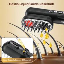 Hailicare 多功能全身美容仪，四合一科技，磁吸式替换头，智能液体引导，三档调节，精美礼品，送给她的完美之选 - 黑色 - 查看 5