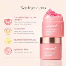 Medicube Collagen Niacinamide Jelly Cream 50ml, Bestseller Korean Skincare, Helps Improve Skin Elasticity, Reduce Fine Lines, Anti-Aging, Dermatologist-Tested, Silicon Free, Korean Skincare, Top Selling Cream, K-Beauty, Must Have Skin Care, Summer, Mother's Day Gift, Bikini, Y2k, Top Ranked Skincare, Fade Dark Spot, Youthful Skin, Improve The Appearance, Party - Collagen - 查看 4