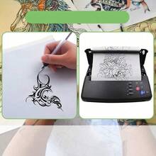 100x Tattoo Transferpapier Stencil Papier Schablonen Übungs Matrizenpapier DE - 100 Blätter - Übersicht 7