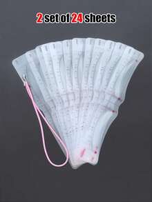 72/36/24/12pcs Eyebrow Tool Set - Reusable Eyebrow Shaping Templates, Eyebrow Stencils, Eyebrow Cards, Eyebrow Assist Tools, Wearable Adjustable Eyebrow Card With Eyebrow Pencil, Suitable For Eyebrow Grooming And Makeup Beginners, Plastic Eyebrow Templates To Help You Easily Create Perfect Eyebrows, Eyebrow Shaping Molds Beauty Set, Eyebrow Beauty Set - Multicolor - View 8