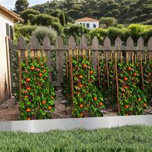 Lawn Edging, Garden Edging Panel, Metal Edging, Flower Bed Edging, Mowing Edging, Lawn - 10cmx5m - View 5