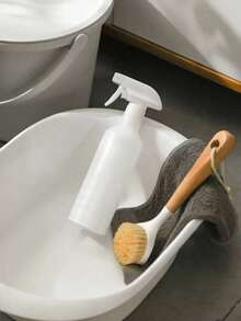 1/2/4pcs 16oz/500ml Refillable Empty Spray Bottles, For Cleaning Solutions, Hair Spray, Plant Misting, Premium Mist Nozzle, Water Gun, Sprayer, Bleach/Vinegar/Rubbing Alcohol - White - View 6