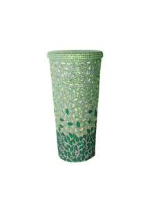 1pc Diamond-Encrusted Bead - Featuring A Sparkling Pearlescent Design, This Reusable Cup With A Straw Is Leak-Proof And Perfect For Party Drinks, Daily Use, And As A Birthday/Valentine's Day Gift - Multicolor - View 23