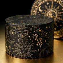 半件套占星术灵感日月卷烟托盘和草药研磨器 - 彩色 - 查看 9