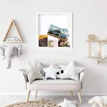 1个多尺寸（15x15/20x20/29x29厘米）黑/白PVC材质3D立体相框，用于存放旅行纪念品、照片，也可作为旅行纪念品收纳盒、登机牌/门票收纳盒、装饰收纳盒、票务整理盒和旅行剪贴簿使用，是完美的圣诞节/周年纪念日/生日礼物（家居装饰及节日聚会纪念品）。 - 彩色 - 查看 4