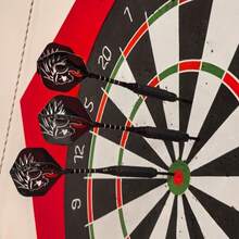 3支钨钢飞镖针（带硅胶套），3个PET材质替换镖翼，完美的飞镖配件 - A - 查看 3