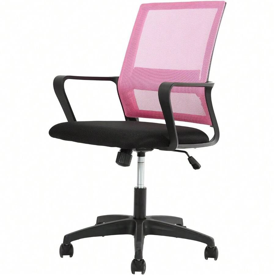 Gaming Chair Ergonomic Computer Chair Office Chair Video Game Chairs With Wheels - Pink - View 1