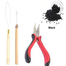 Professional Hair Extension Tool Kit, 1000pcs With Nano/Micro Ring System, Heavy-Duty Extension Removal Pliers & Hook Device, Compatible With Clip-In/Tape-In/Micro-Link Hair Extensions, For All Hair Types - Multicolor - View 14