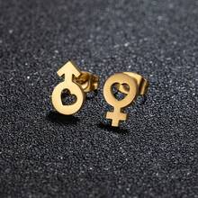 1 paire de boucles d'oreilles unisexes en acier inoxydable, design minimaliste, polyvalentes pour un port quotidien ou pour les sorties - GED519 - Voir 11