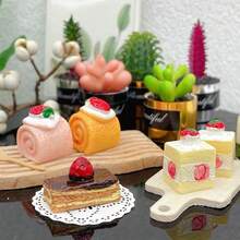 Conjunto de 6 Miniaturas de Suculentas em Vasos, Plantas Suculentas Artificiais, Miniaturas de Plantas em Vasos para Decoração, Ornamentos Decorativos, Decoração para Jardim e Quintal, Micro Paisagismo com Plantas Verdes - Multicolorido - Ver 8
