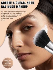 Eid Al-Fitr 3pcs Soft Makeup Brush Set, Including A Translucent Powder Brush, Blush Brush, Contouring Brush, And Highlighter Brush-Ideal For Beginners, Professional Makeup Application, And Novice Beauty Practice. - Multicolor - View 4