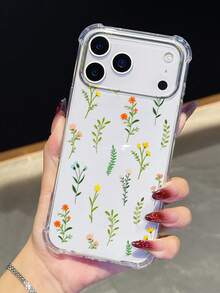 1个“碎花”彩色手机壳 | 四角防摔保护套 - 兼容 17 Pro Max、Galaxy S24/S25 Plus/S23 Ultra/A16/A35/A25/A55、Pixel 9 Pro、Pixel 8、Pixel 7、 G85、Infinix Hot 50 Pro+ - 清新亮丽，适合送礼自用 - 無色 - 查看 2