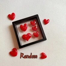 2pcs Modern Heart Shaped Refrigerator Magnets, Cute Decorative Stickers For Kitchen, Office, Whiteboard, Storage Cabinet, Dishwasher, Home Decor, Valentine's Day Gift - Multicolor - View 11