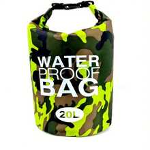Camouflage Waterproof Dry Bag, High Quality Floating Dry Backpack 1.32 Gallon/2.64 Gallon/3.96 Gallon/5.28 Gallon/7.93 Gallon, Roll Top Bag Keeps Gear Dry, Suitable For Kayaking, Rafting, Sailing, Swimming, Camping, Hiking, Beach, Fishing - Multicolor - View 3