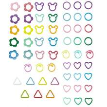 20/15/10/6/1 chiếc Kim đánh dấu mũi khâu hình tai mèo ngộ nghĩnh - Vòng kim loại khóa nhiều màu sắc với thiết kế dễ sử dụng cho các dự án đan, móc và may vá - Phụ kiện thủ công tự làm giúp sắp xếp công việc thủ công một cách ngăn nắp. - Đỏ - Xem 13