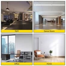Dance Floor 2x1.2m To 2x15m Dance Floor Roll 0.06in Thick PVC Vinyl Dance Floor, Black Grey Reversible Portable Dance Floor, Non-Slip Dance Flooring, Ballet Dance Floor For Jazz, Pop, Lyrical Style - 2米X2.4米 - 查看 7