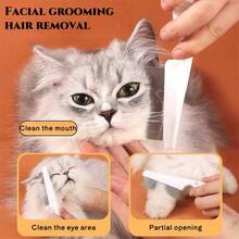 1 chiếc lược chải lông cho mèo và chó, lược chải lông nổi có tay cầm tiện dụng, dụng cụ chải lông thú cưng bằng nhựa bền giúp thúc đẩy sự phát triển lông khỏe mạnh, lược bắt bọ chét mới thích hợp cho miệng, mắt, chân và các vùng nhỏ khác. - Nhiều màu - Xem 8