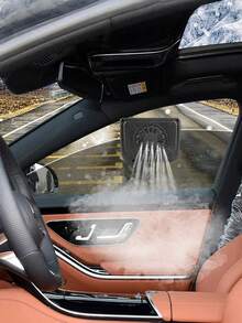 YAIUZGOO 太阳能汽车排气扇，小型太阳能汽车通风扇，汽车车窗遮阳板通风系统，冷却风扇，夏季冷却风扇，除臭通风便携式车窗空气循环扇，保持车内凉爽，汽车配件 - A - 查看 7