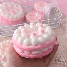 2026 New Raspberry Tart Squeeze Stress Relief Toy, Soft Slow Rebound Fidget Toy, Interactive Accessory For Boys, Girls, Family, Hot Selling, Perfect Gift For Boyfriend, Girlfriend, Birthday, Party - Multicolor - View 7