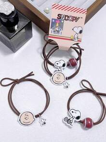 史努比针织发箍系列——包含多种可爱活泼的造型（充满活力、欢快），配有精美配饰，展现甜美风格和独特美感，清新亮丽，趣味十足，创意无限，适合收藏家、儿童、学生、年轻女孩和女性日常佩戴，也适合收藏展示和家居装饰。是馈赠女性的最佳选择。 - 彩色 - 查看 12