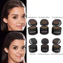 GZE 发际线粉棒，头发填充海绵笔，用于遮盖白发根部，增加头发浓密度，遮盖稀疏头发，具有强大的遮盖力，与发根无缝融合，打造完美发际线。 - 彩色 - 查看 3