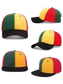 1顶男士时尚Able PIZZA刺绣嘻哈棒球帽，字母刺绣，可调节，适合户外休闲穿着，春秋季、旅行或海滩度假 - PIZZA - 查看 15