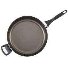 Dishwasher  Nonstick Jumbo Cooker/Saute Pan With Helper Handle - 6 Quart, Black - Bếp Bếp - Xem 8
