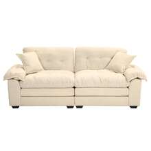 Sofas & Couches - Beige + Upholstered + 2 Seat - View 11