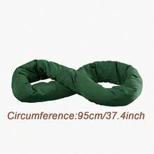 Soft 360 Support Scarf Travel Pillow Portable Stuffable Neck Pillow For Travel With Refillable Support Cushion For Car - Grey - View 4